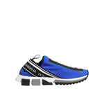 Dolce & Gabbana Blue Logo Low Top Sorrento Sneakers Shoes MV7880-42.5