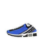 Dolce & Gabbana Blue Logo Low Top Sorrento Sneakers Shoes MV7880-42.5