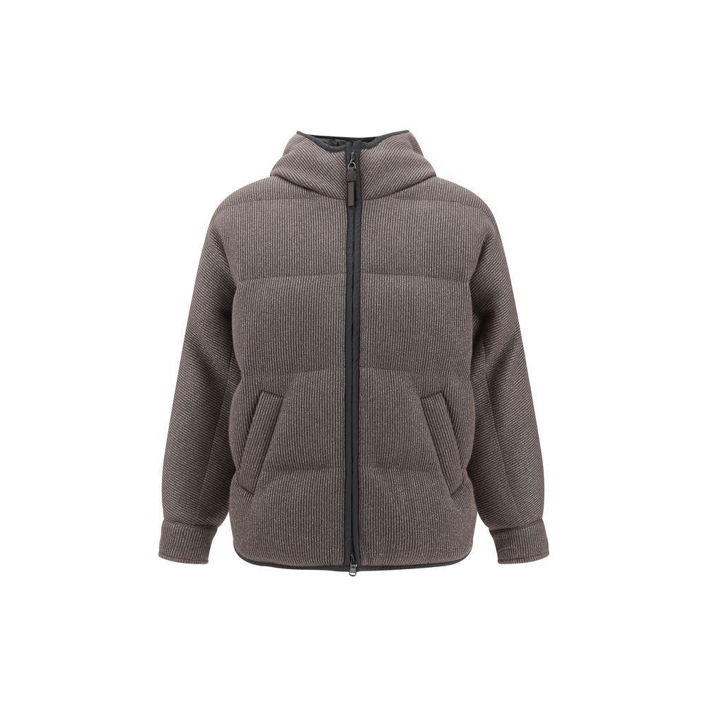 Brunello Cucinelli Lurex Down Jacket BR-M01ET7728CEH01-IT40 | M