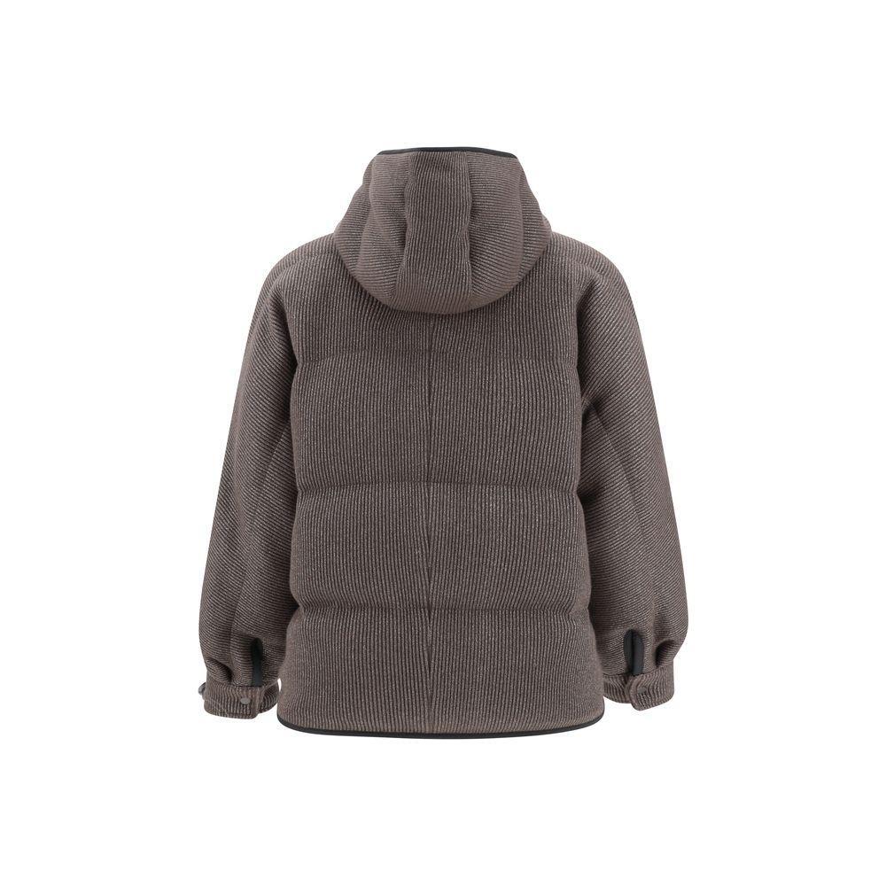 Brunello Cucinelli Lurex Down Jacket BR-M01ET7728CEH01-IT40 | M