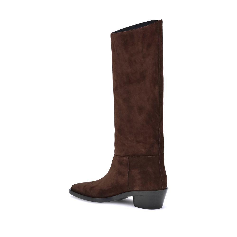 Proenza Schouler Bronco suede Boots PR-SH253075209-EU36.5/US6.5