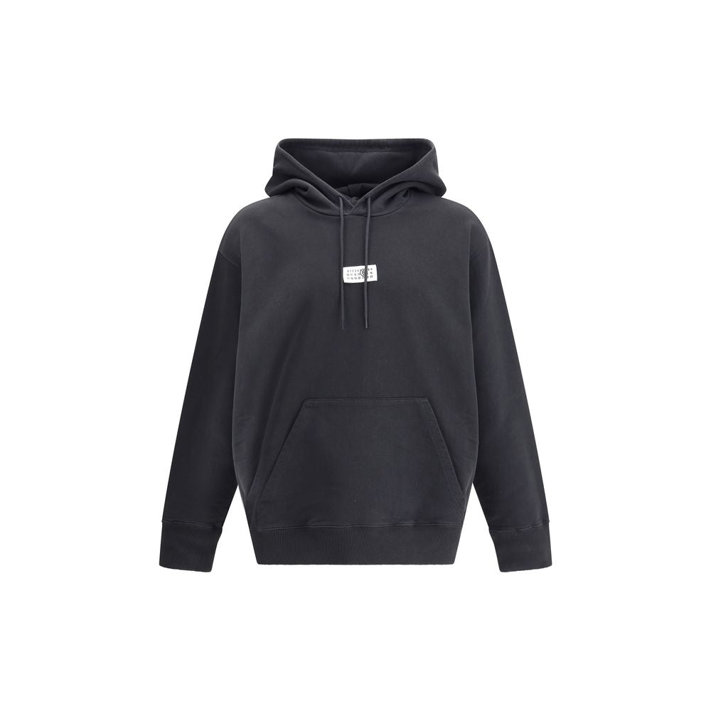 MM6 Cotton Hoodie with logo MM-SH0GU0033M25025900-L