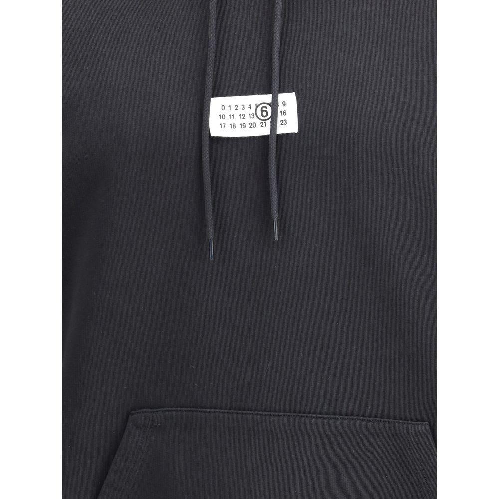 MM6 Cotton Hoodie with logo MM-SH0GU0033M25025900-L