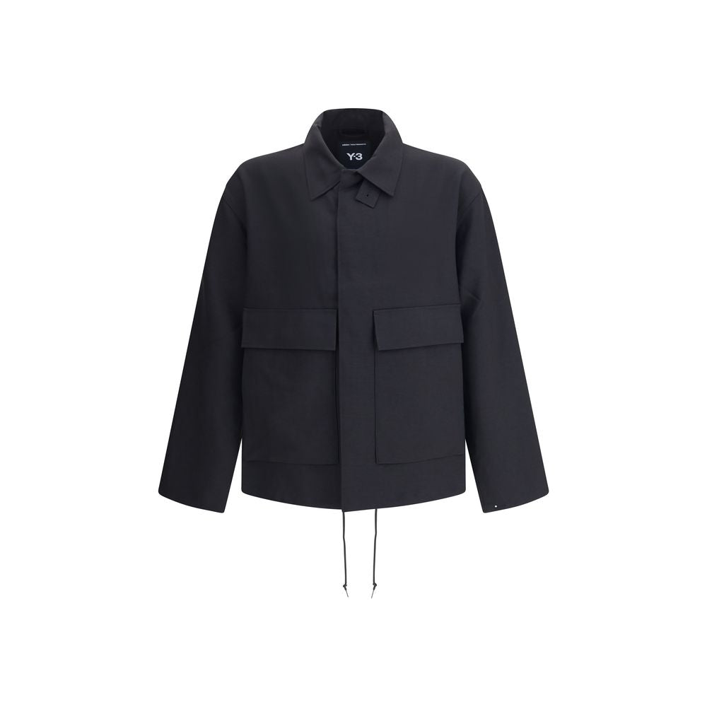 Y-3 Sport Uniform Coach Jacket Y-JN4907BLACK-L