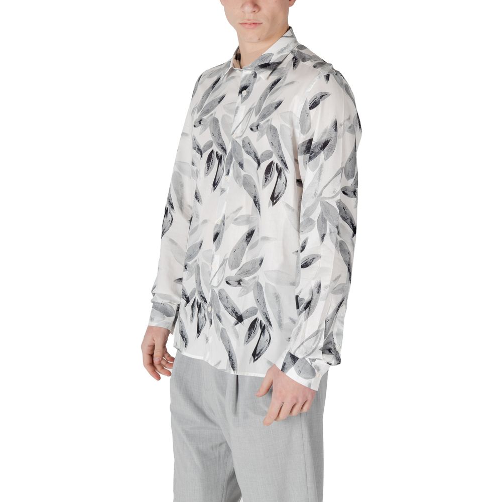 Antony Morato White Viscose Shirt