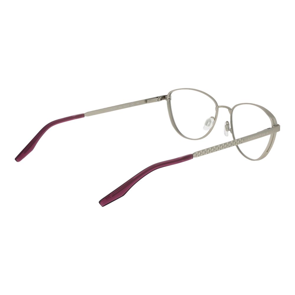 Converse Purple Metal Glasses (Frames) - Cat eye style with purple metal full-rim frame and demo lenses for women.