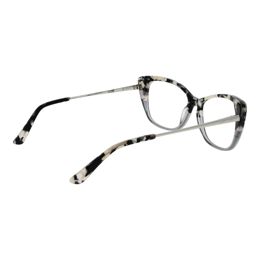 Marciano by Guess Black Acetate Glasses (Frames) in Cat Eye Full-Rim style for women, featuring plastic demo lenses and spring hinge.