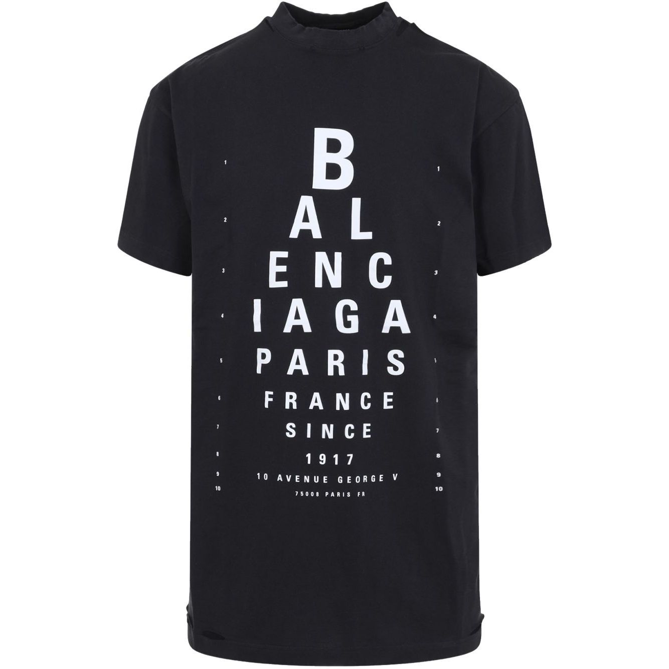 Balenciaga T-shirts and Polos Black Topwear