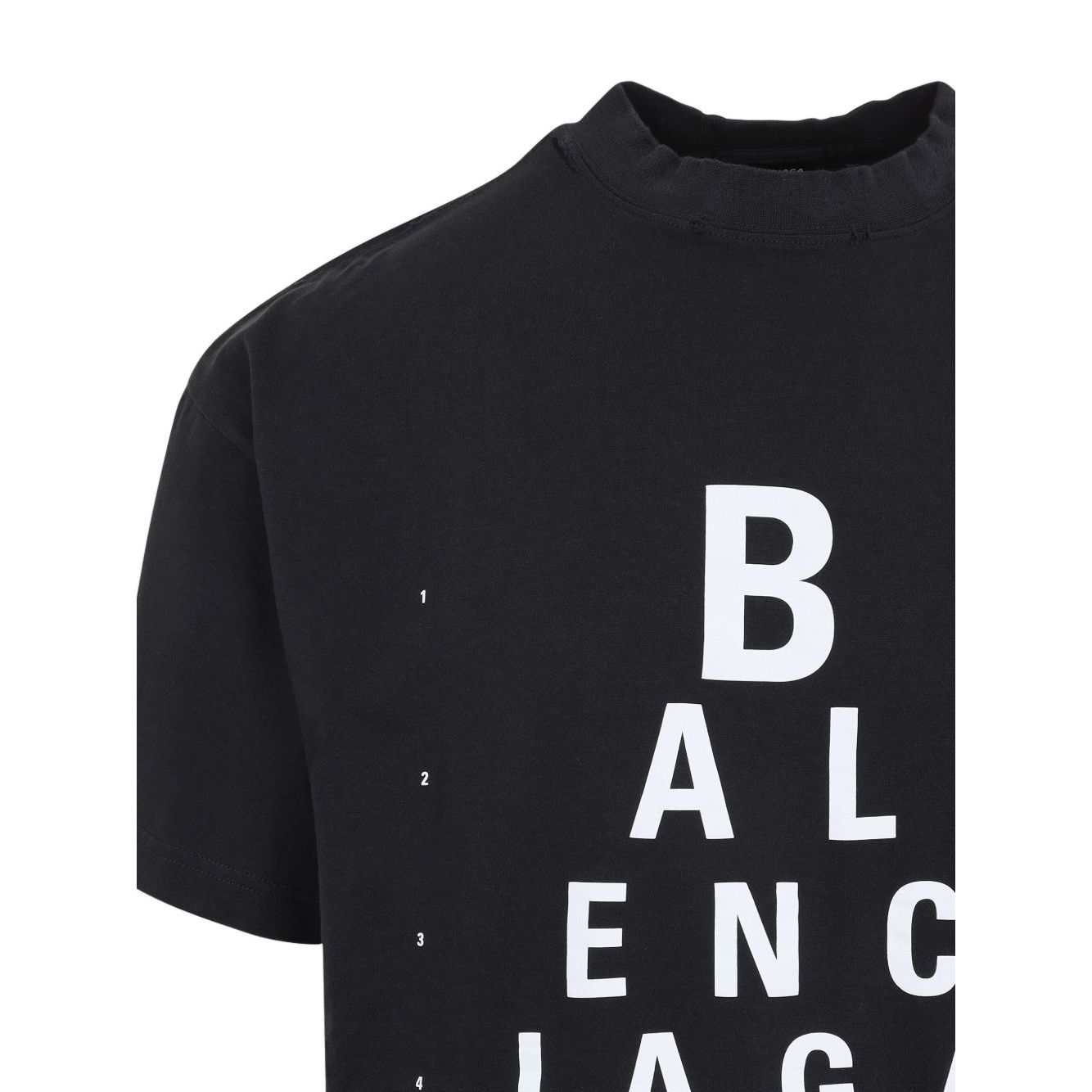 Balenciaga T-shirts and Polos Black Topwear