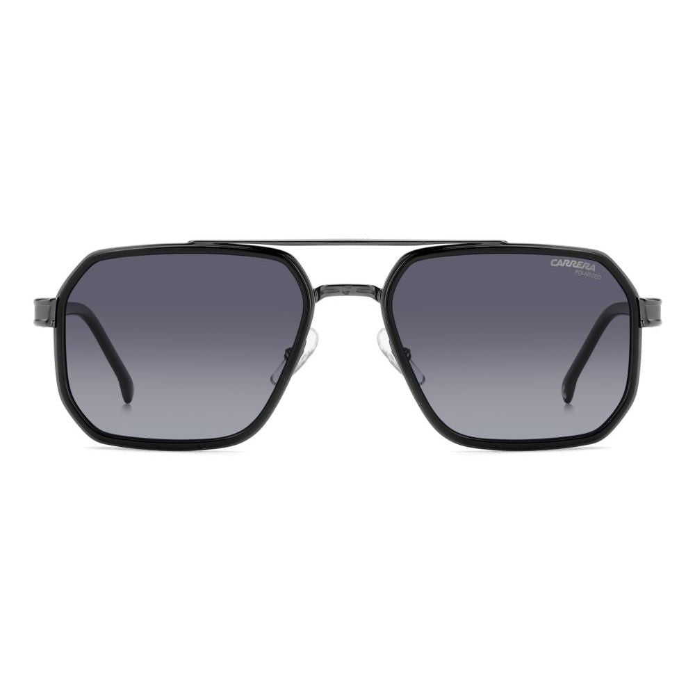 CARRERA MOD. CARRERA 1069_S gent's metal sunglasses, front view of stylish eyewear with dark gradient lenses.
