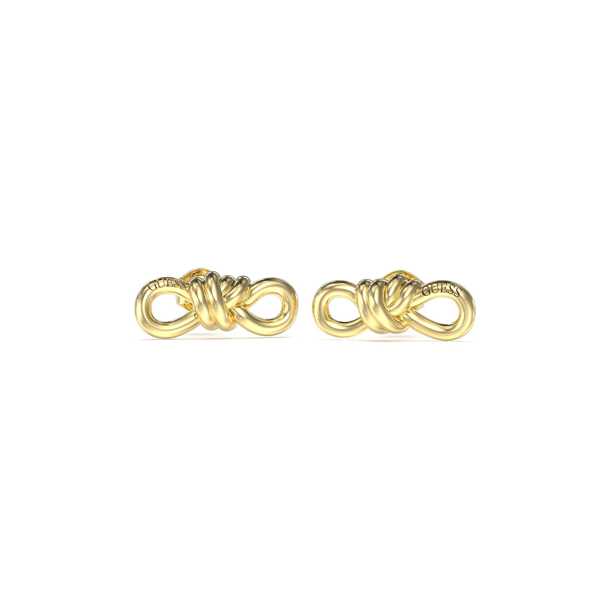 GUESS JEWELS JEWELRY Mod. JUBE04012JWYGT-U gold infinity earrings