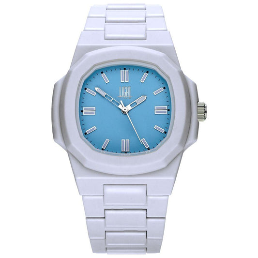LIGHT TIME Mod. VELVET NAUTILUS - Light Blue WATCHES