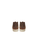 Lardini Elegant Suede Sneakers in Rich Brown LA-225664-EU40/US7
