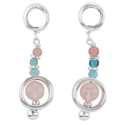 ORECCHINI UNO DE 50 MOD. UD_PEN0639MCLMTLOU DESIGNER FASHION JEWELLERY