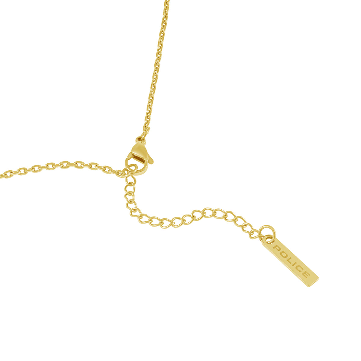 POLICE JEWELS JEWELRY Mod. PEAGN0010903 gold necklace with tag