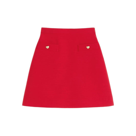 Valentino Crepe Couture Skirt Skirts