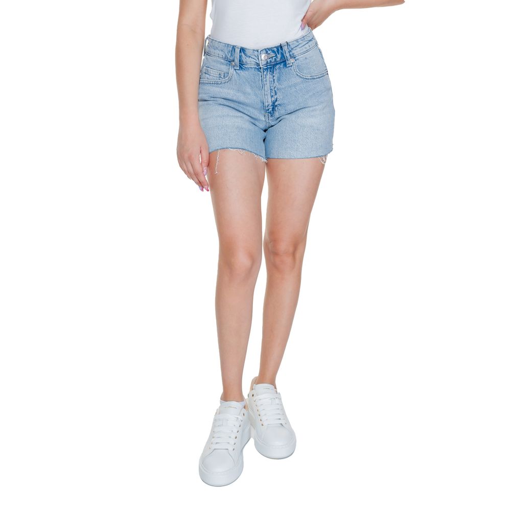 Vero Moda Light Blue Cotton Shorts