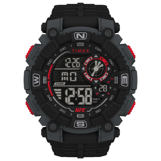 Timex Black Rubber Sport Watch 1728,67434610848,Accessories,Black,Men,New with tags,Sport Watches - Watches - Accessories,Timex,Watches - Accessories
