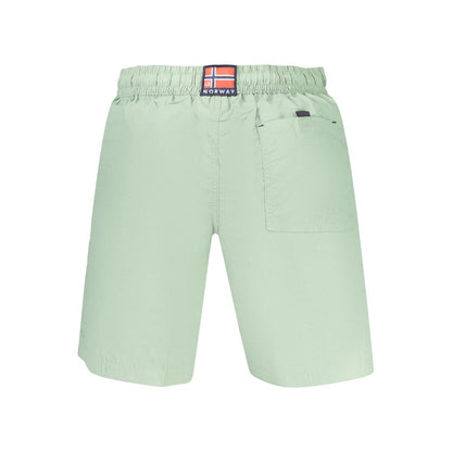 Norway 1963 Green Polyamide Swim Shorts