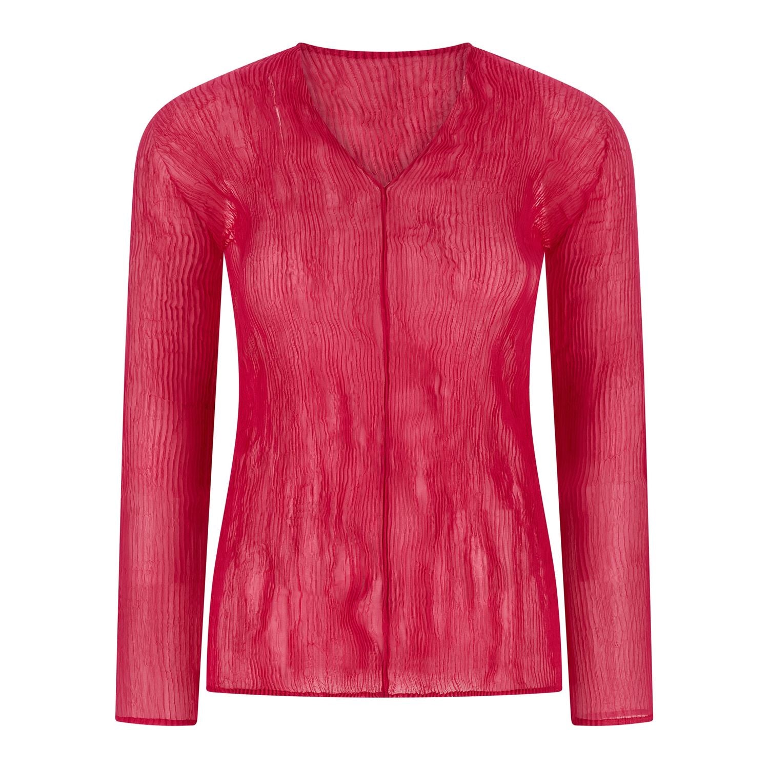 Issey Miyake Fuchsia Polyester Shirt