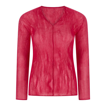 Issey Miyake Fuchsia Polyester Shirt