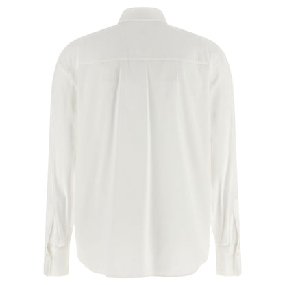 Brunello Cucinelli White Cotton Blouse