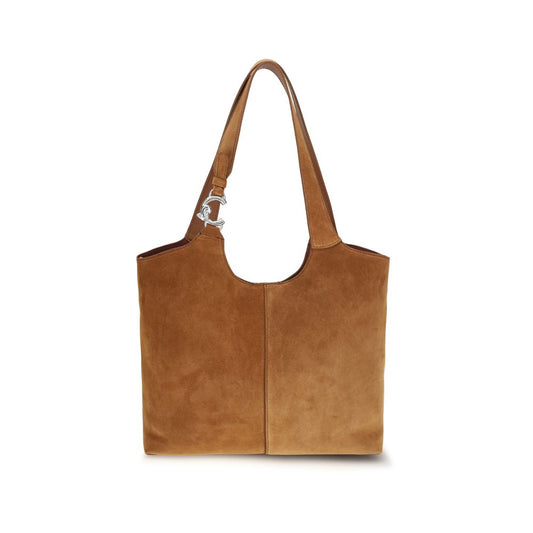 Coccinelle Brown Calf Leather Bos Taurus Shoulder Bag