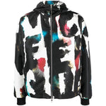 Alexander McQueen Graffiti-print Hooded Windbreaker 726915QUR478500
