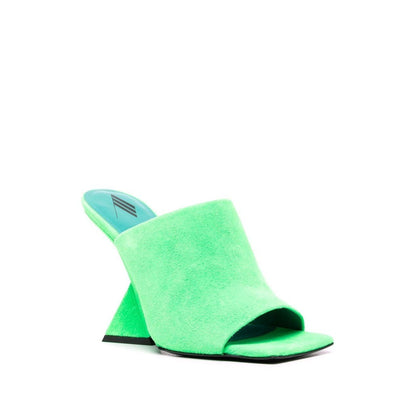 The Attico Sandals Green