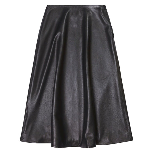 Balenciaga leather midi skirt Skirts