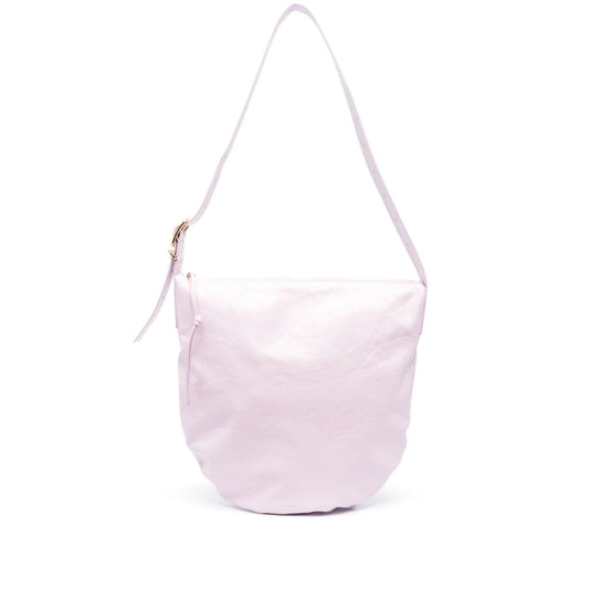 Jil Sander medium crinkled leather shoulder bag