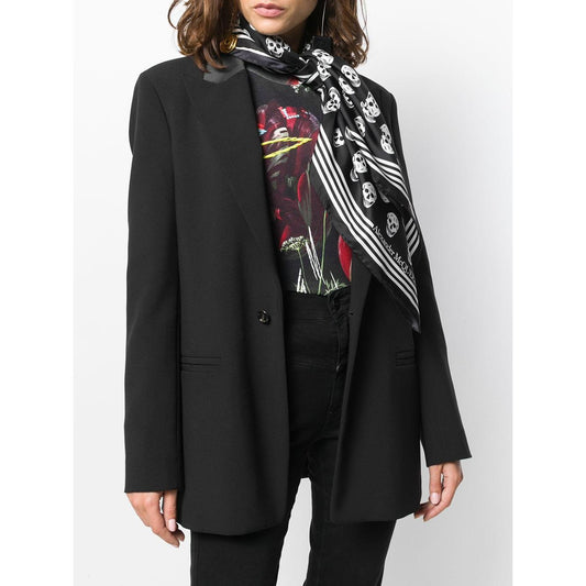 Alexander McQueen Skull silk scarf 5909293001Q1078-AI23