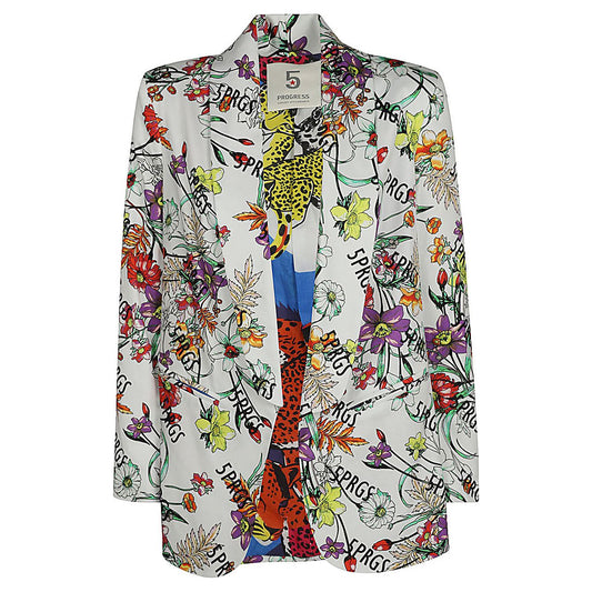 5progress Jackets White 9019FLORAWHITE