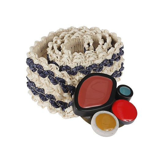 Exquisite J Belts Beige CN748ECRUBLU