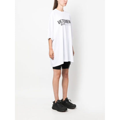 Vetements T-shirts and Polos White