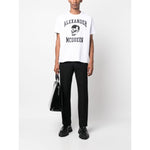 Alexander Mcqueen logo print cotton T-shirt 759442QVZ290910-AI23
