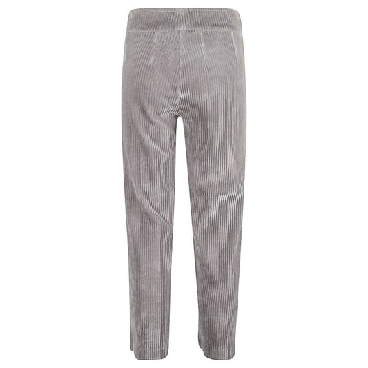 AVENUE MONTAIGNE Trousers Silver ALEXF1451SILVER-AI23