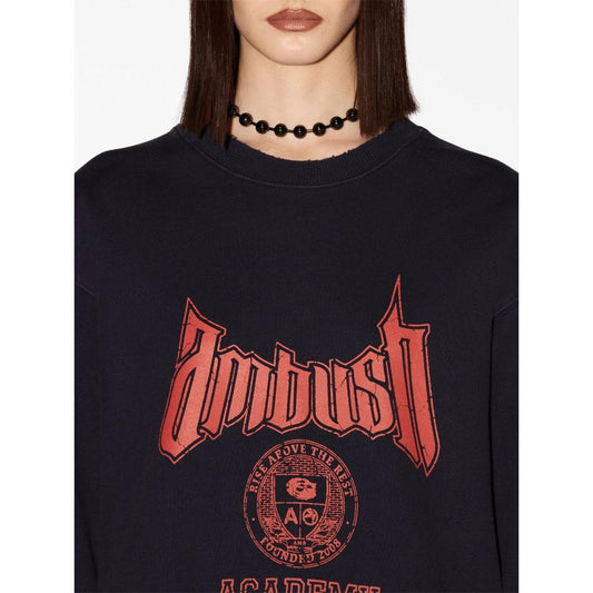 Ambush Sweaters Blue BMBA034F23FLE0014625