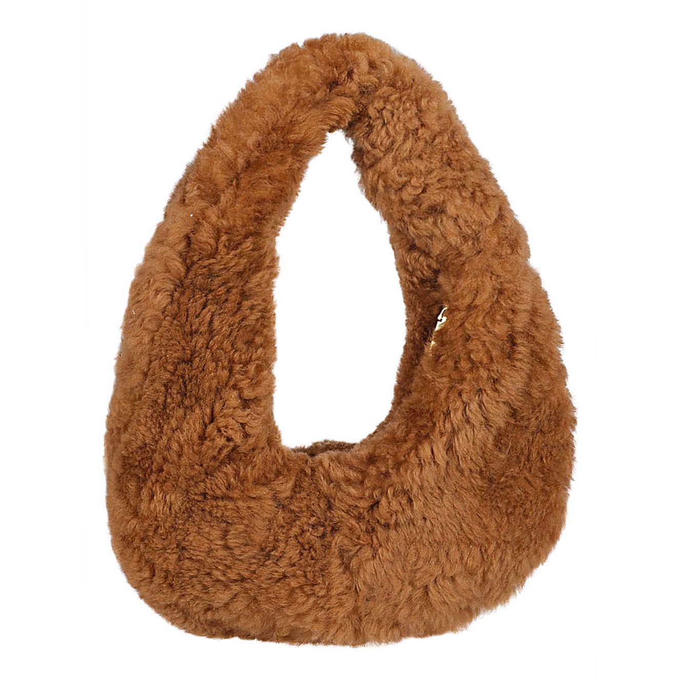 Anita Bilardi Faux fur shoulder bag