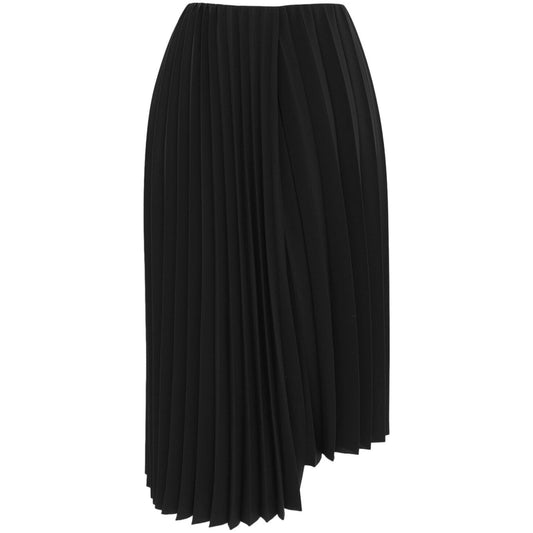 Saint Laurent Pleated Midi Skirt 758760Y6H681000