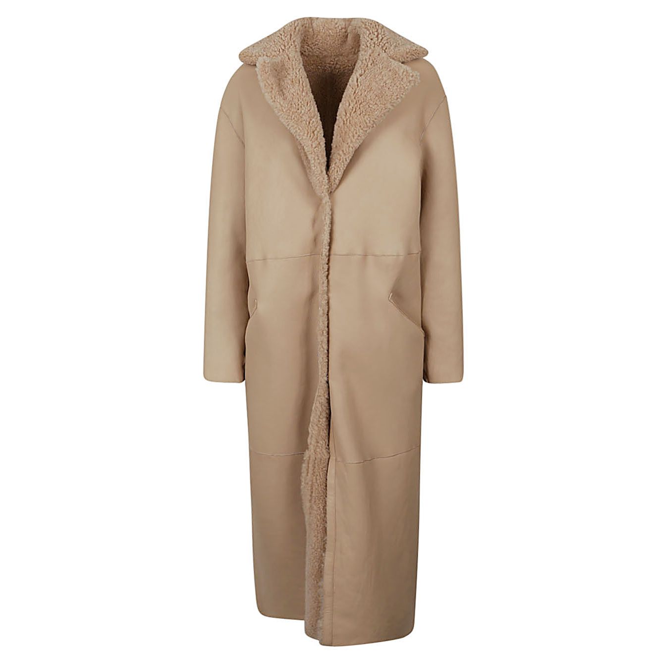 ENES Coats Beige Jackets