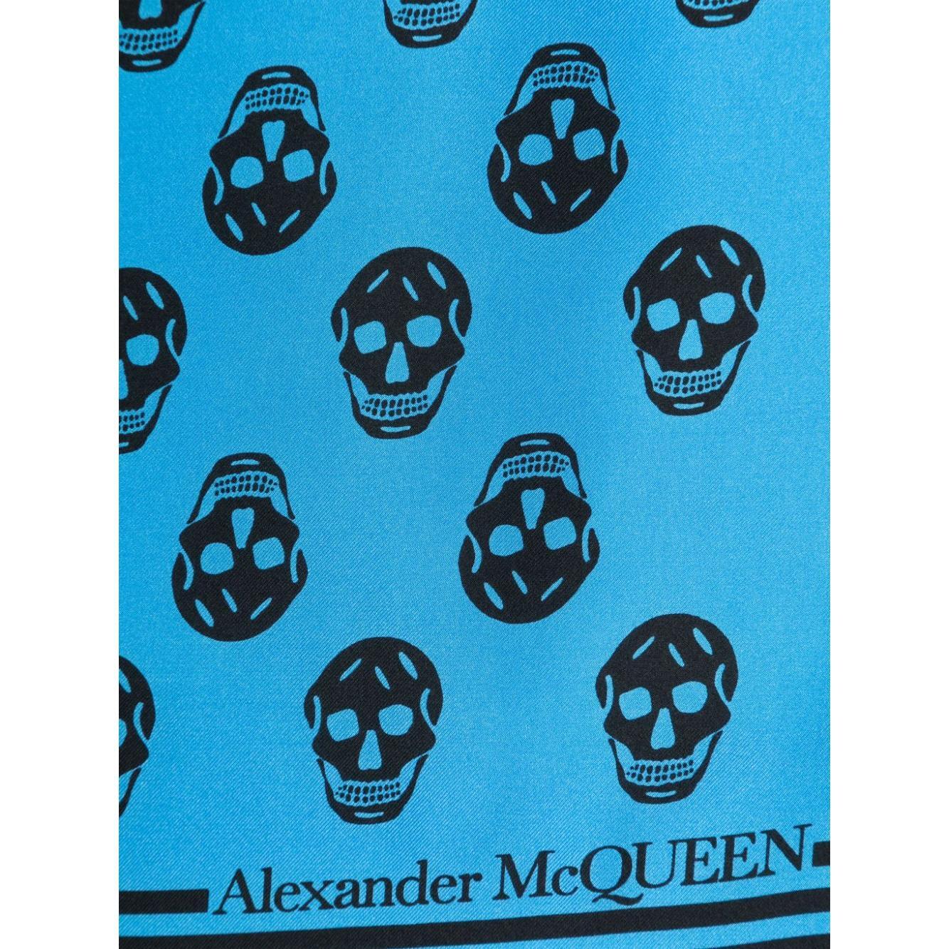 Alexander McQueen Skull silk scarf 5909293001Q4660