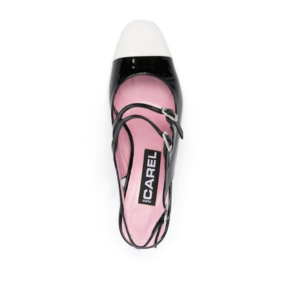 CAREL PARIS With Heel Black Medium Heel