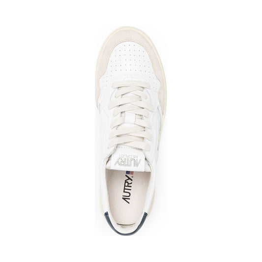 Autry Medalist low Sneakers AULMLS28WHT/BLUE