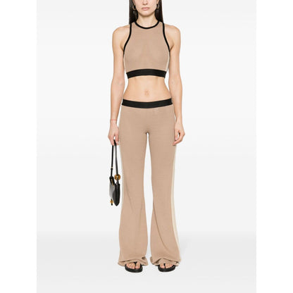 Palm Angels Trousers Beige Trousers