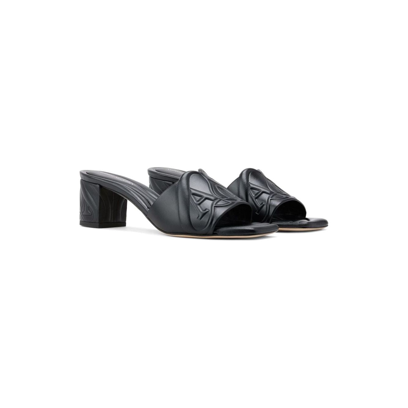 Alexander McQueen seal leather mules 780713WIEAD1000