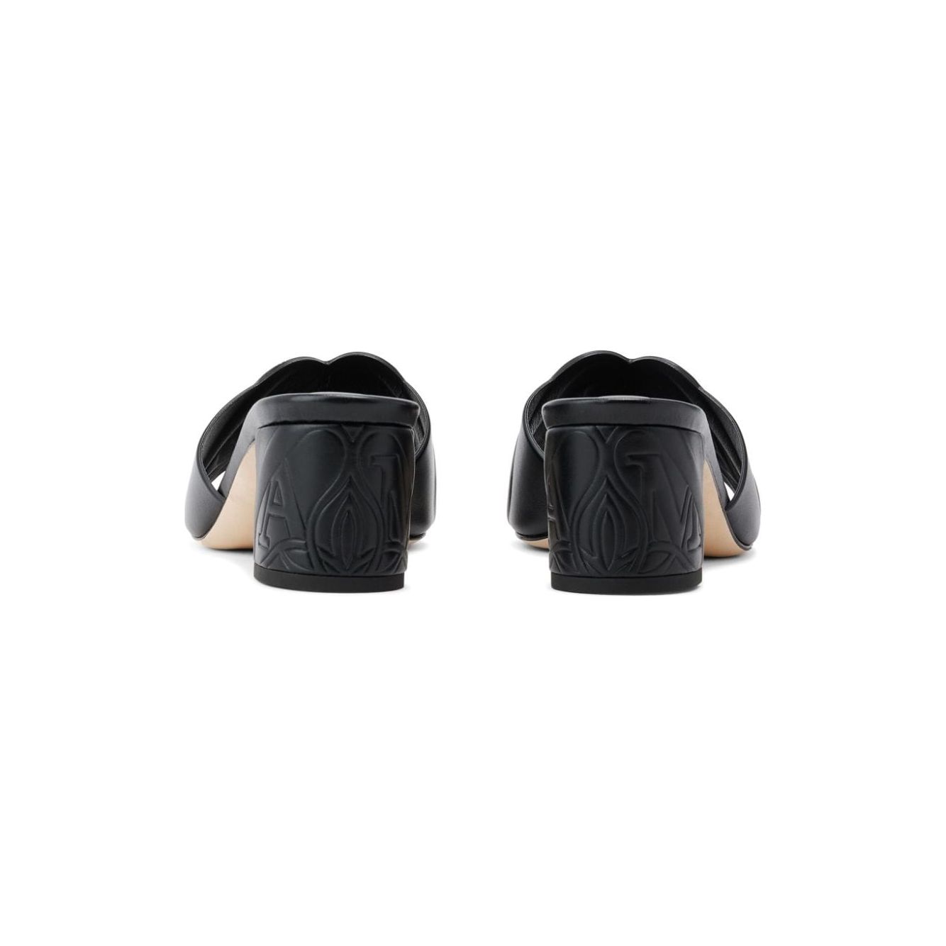 Alexander McQueen seal leather mules 780713WIEAD1000