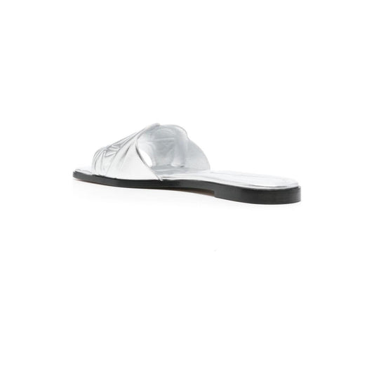 Alexander McQueen Slide sandals with embossed logo 780714WIF138100