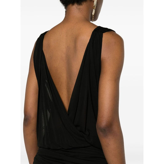Saint Laurent V-necked mini dress 779418Y096Q1000