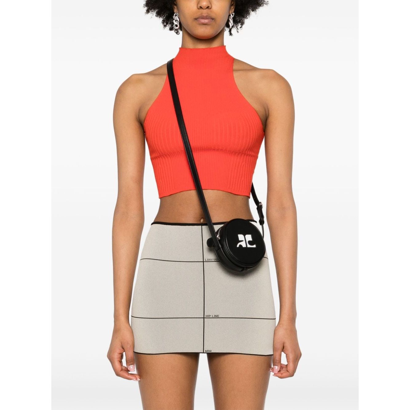 Courreges Re-Edition Circle cross body bag